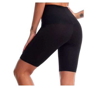 High Waist Sauna Sweat Shorts