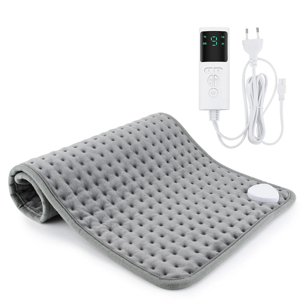 Electric Heating Pad Warm Winter Physiotherapy Blanket Shoulder Neck Back Spine Leg Pain Relief Hot Compress Pad Cushion