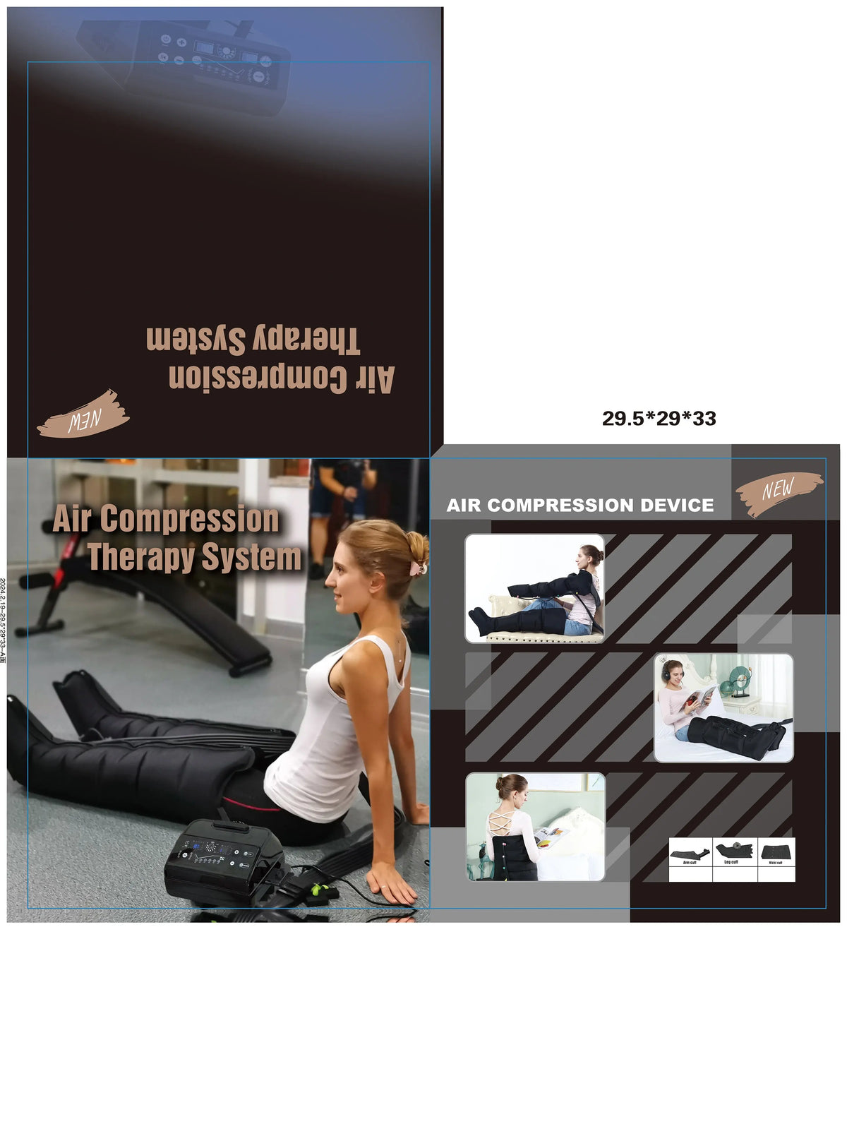 Air Compression Leg Massager Boots