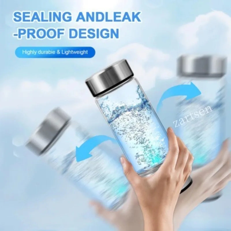 Portable Hydrogen Water Bottle Generator