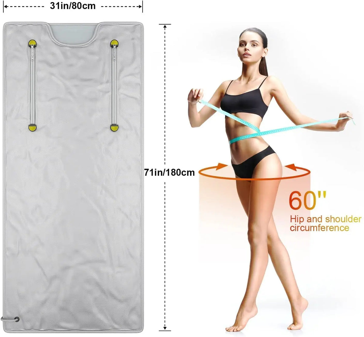 Infrared Sauna Blanket With Remote