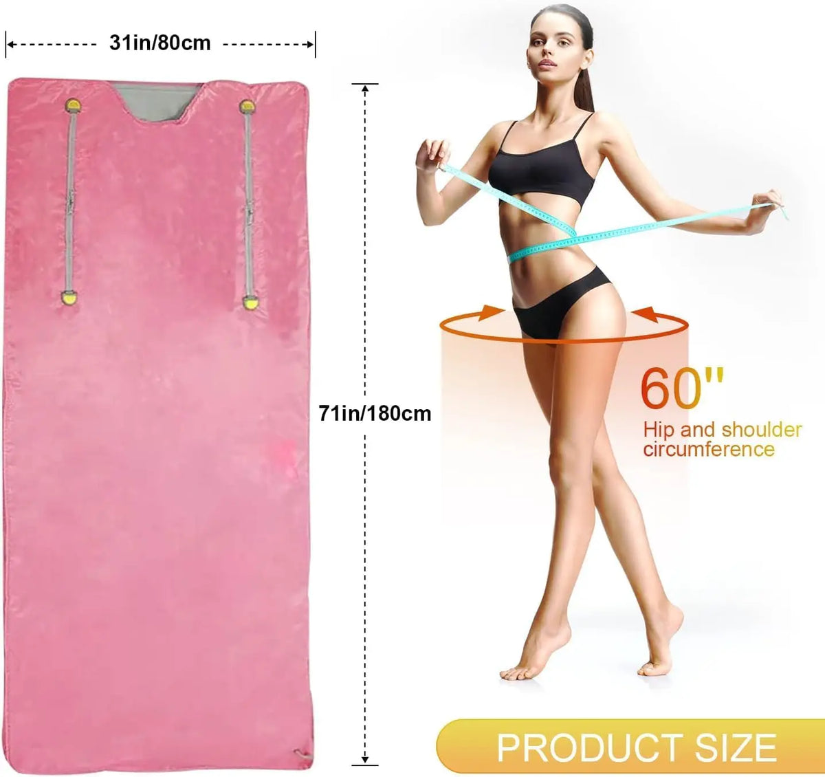 Infrared Sauna Blanket With Remote