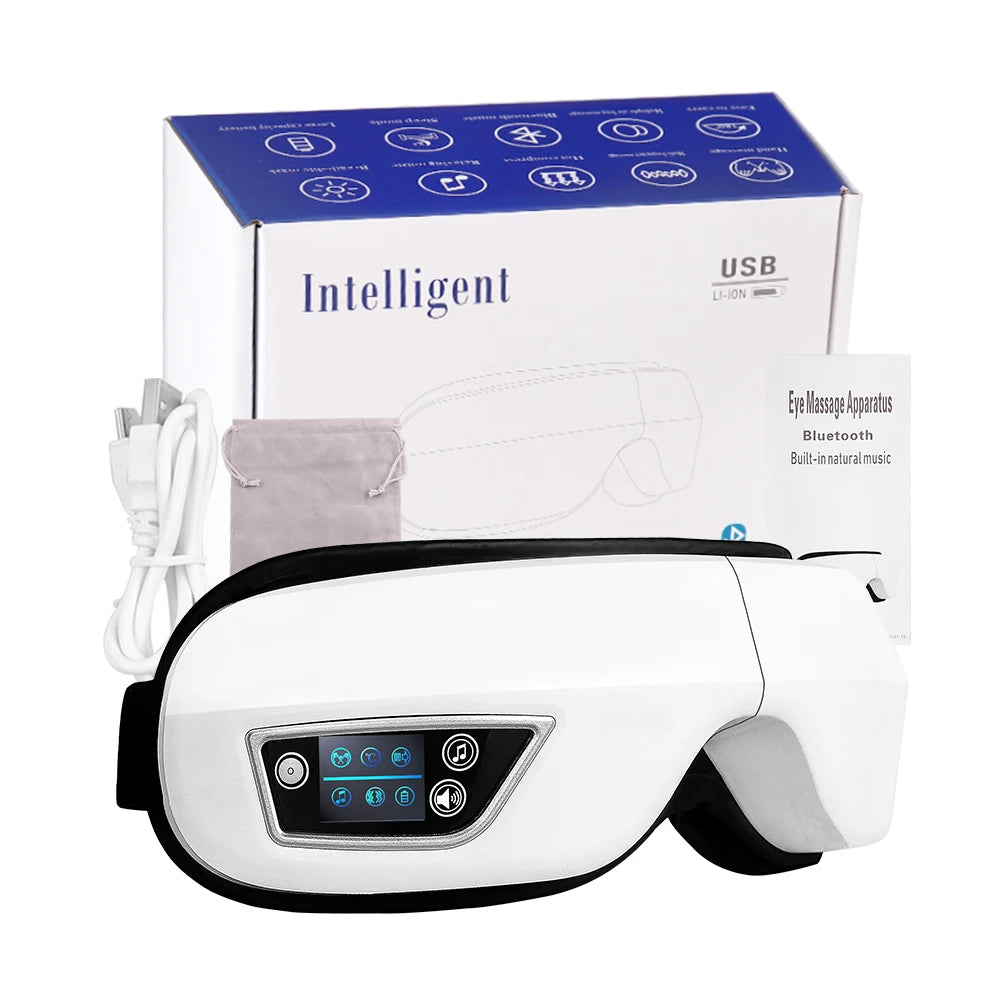 Smart Eye Massager With Bluetooth Music