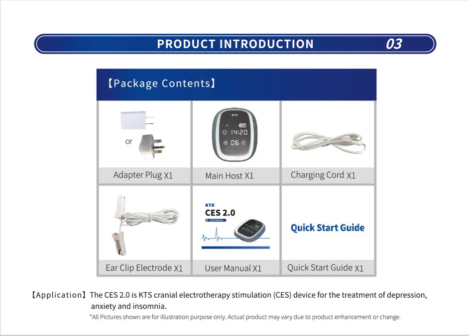 CES Sleep Aid Therapy Device